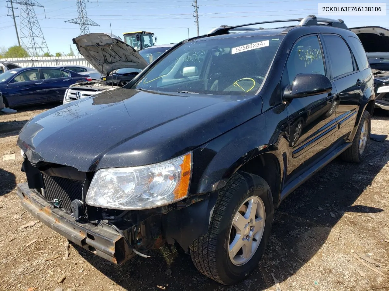 2CKDL63F766138106 2006 Pontiac Torrent