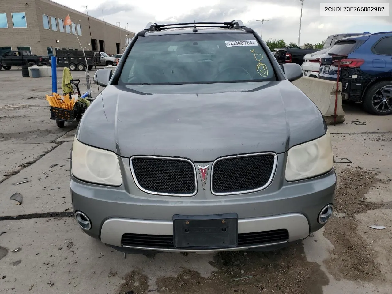 2006 Pontiac Torrent VIN: 2CKDL73F766082982 Lot: 55348764