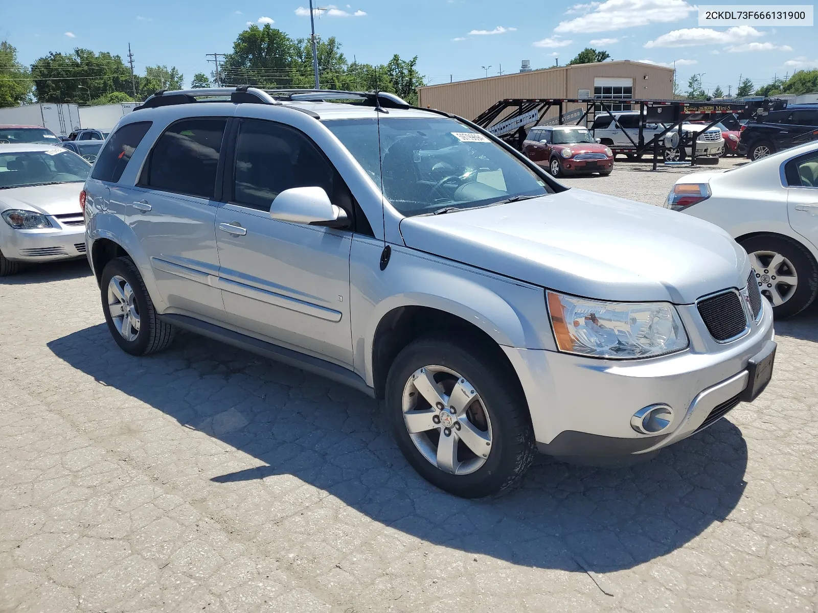 2006 Pontiac Torrent VIN: 2CKDL73F666131900 Lot: 59799694