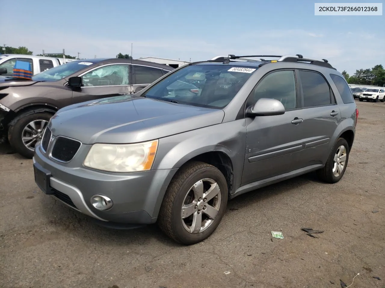 2006 Pontiac Torrent VIN: 2CKDL73F266012368 Lot: 60482844