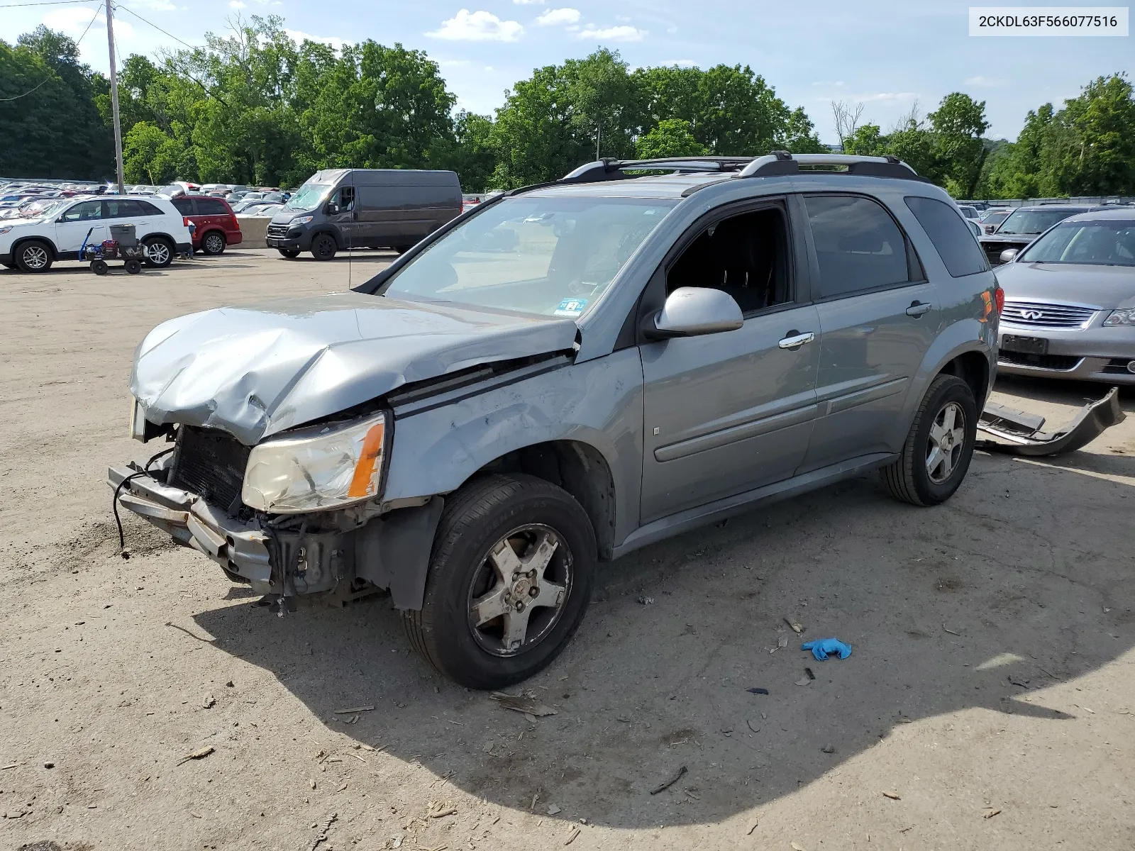 2006 Pontiac Torrent VIN: 2CKDL63F566077516 Lot: 61227324