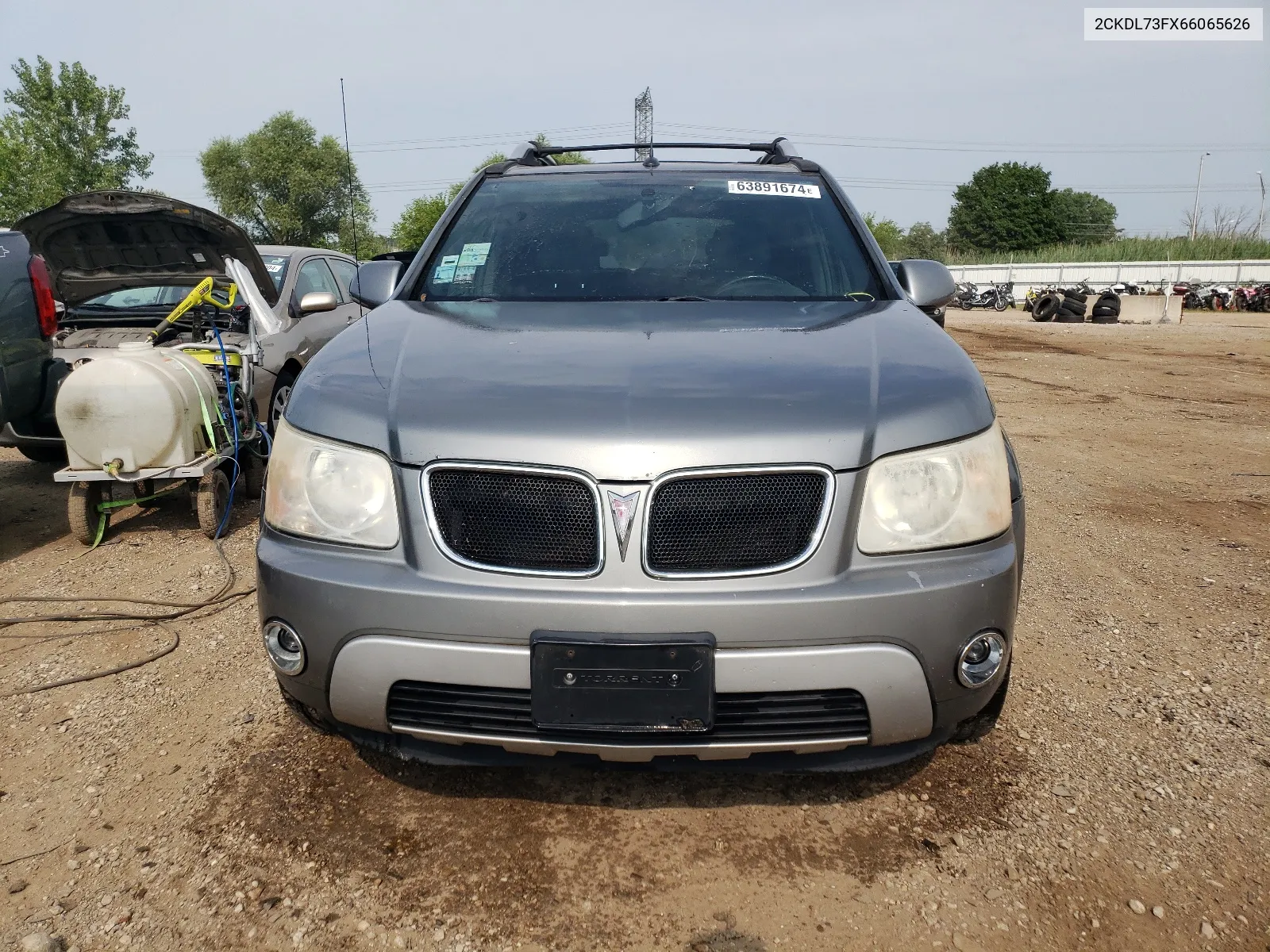 2006 Pontiac Torrent VIN: 2CKDL73FX66065626 Lot: 63891674