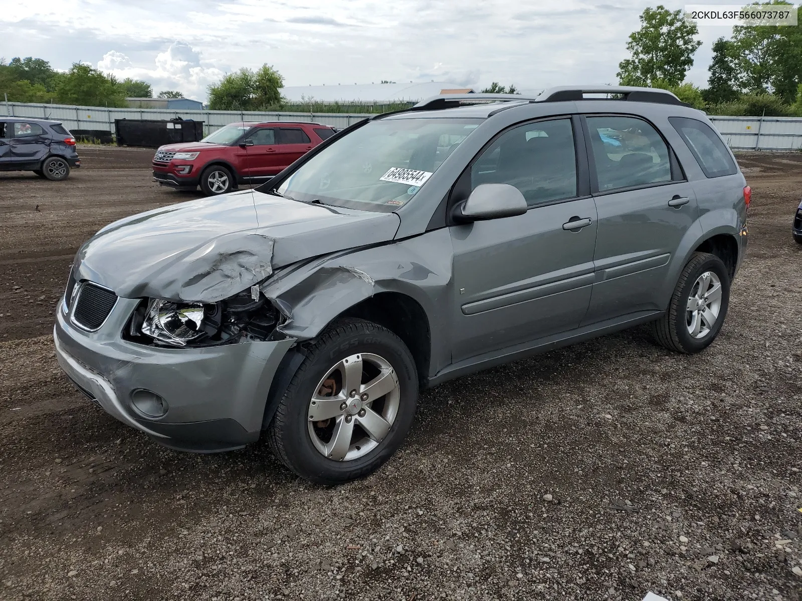 2006 Pontiac Torrent VIN: 2CKDL63F566073787 Lot: 64985544