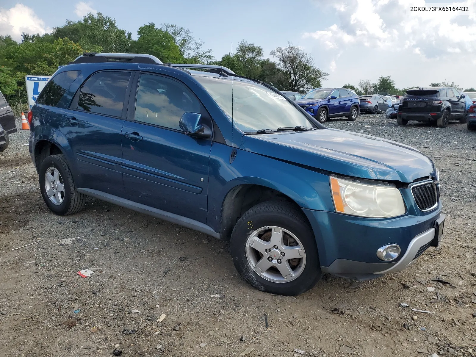 2006 Pontiac Torrent VIN: 2CKDL73FX66164432 Lot: 66220404