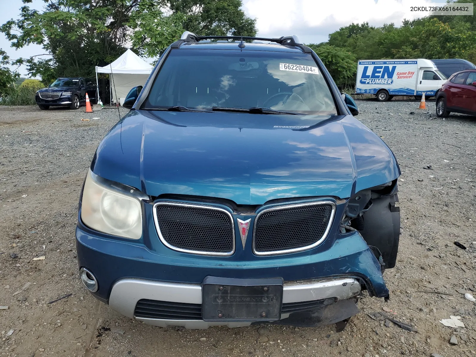 2006 Pontiac Torrent VIN: 2CKDL73FX66164432 Lot: 66220404