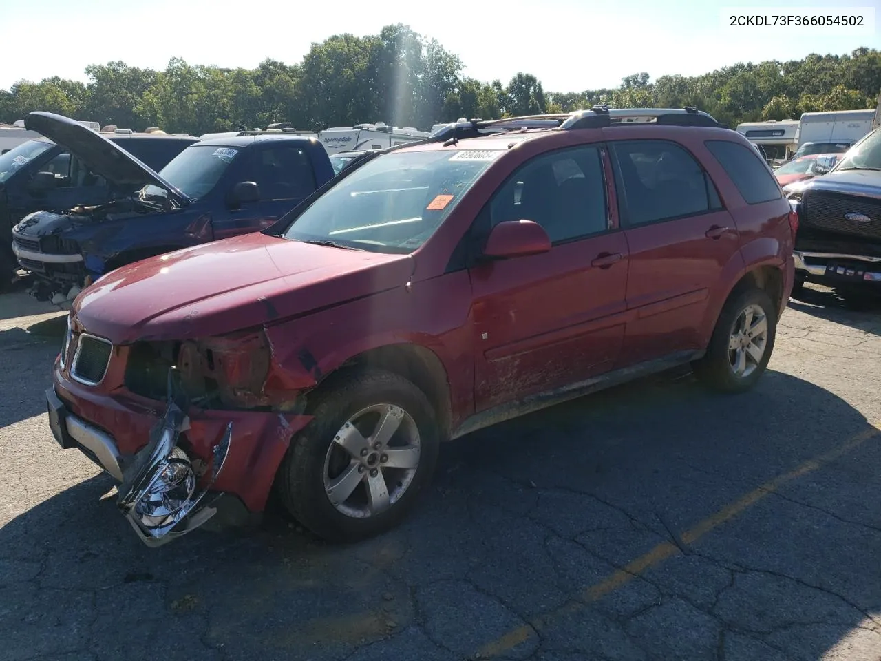 2006 Pontiac Torrent VIN: 2CKDL73F366054502 Lot: 68906054