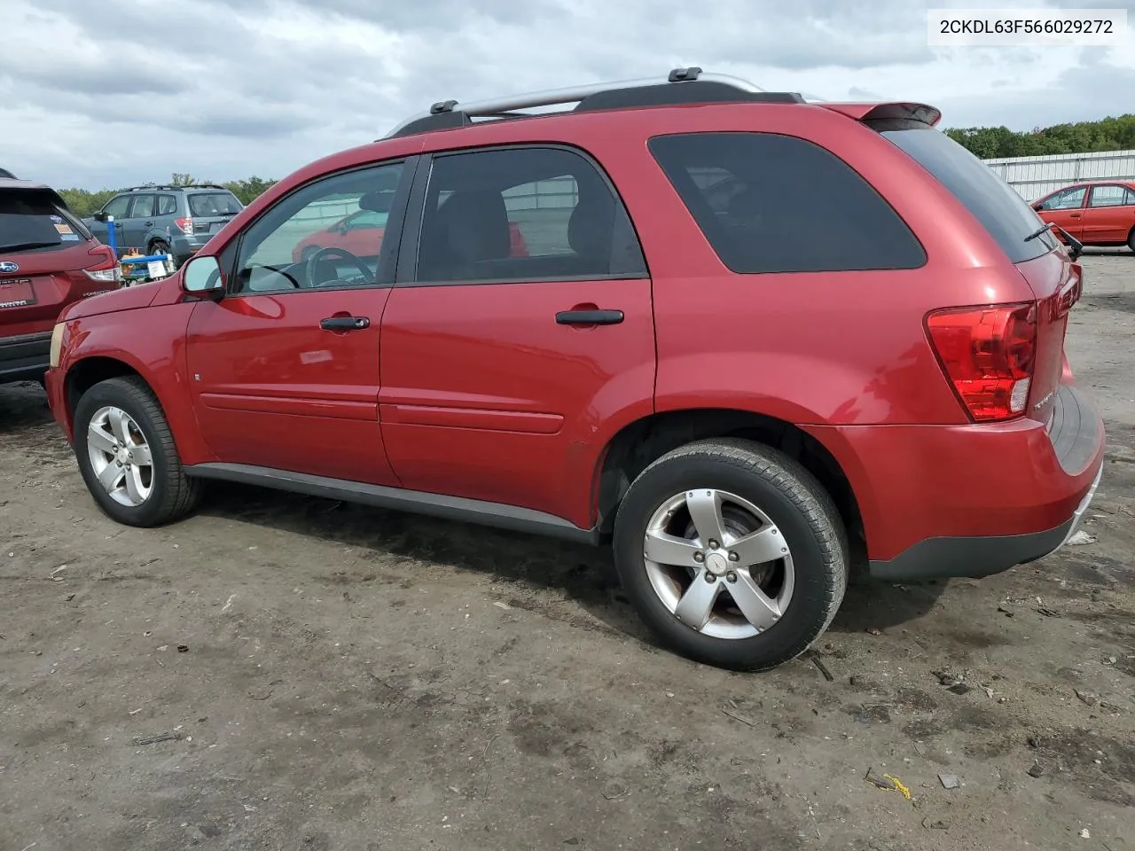 2006 Pontiac Torrent VIN: 2CKDL63F566029272 Lot: 71437234