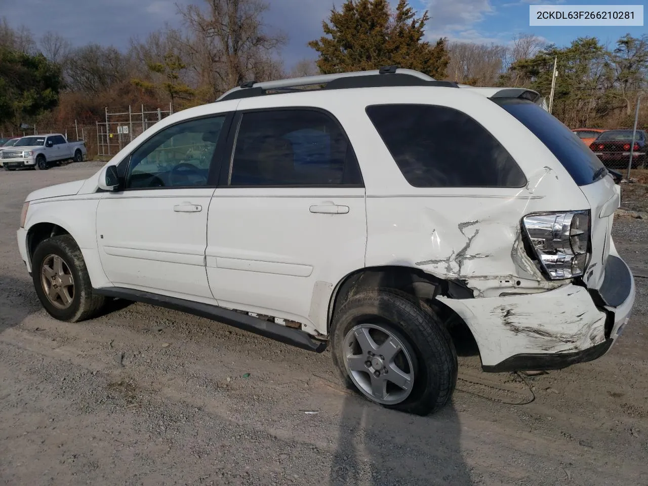 2006 Pontiac Torrent VIN: 2CKDL63F266210281 Lot: 81309203