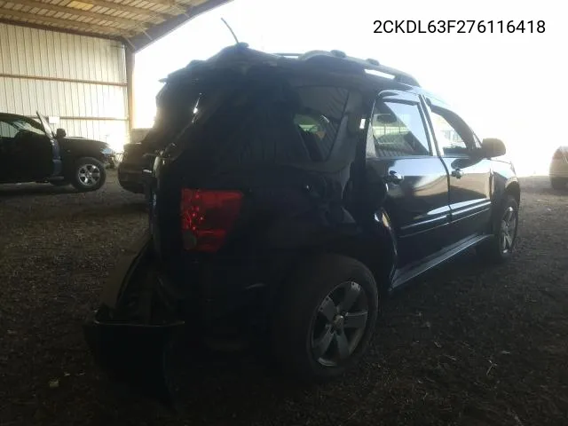 2CKDL63F276116418 2007 Pontiac Torrent