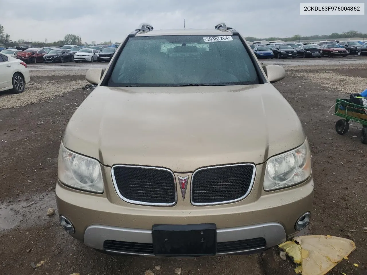 2007 Pontiac Torrent VIN: 2CKDL63F976004862 Lot: 50367264