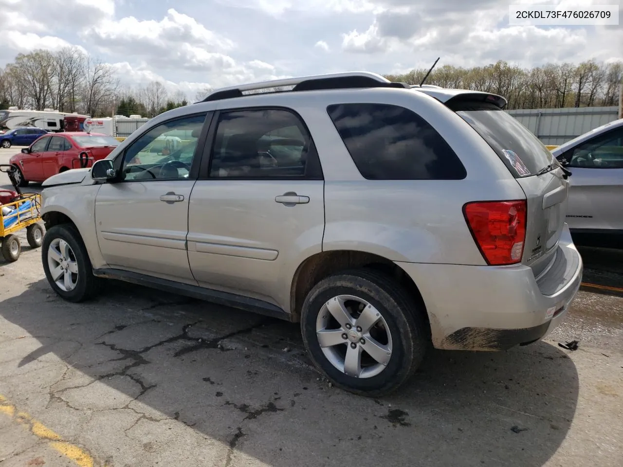 2007 Pontiac Torrent VIN: 2CKDL73F476026709 Lot: 51004614