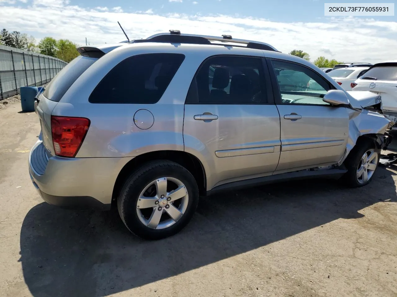 2007 Pontiac Torrent VIN: 2CKDL73F776055931 Lot: 52514384