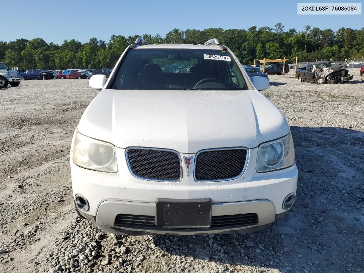 2007 Pontiac Torrent VIN: 2CKDL63F176086084 Lot: 56526714