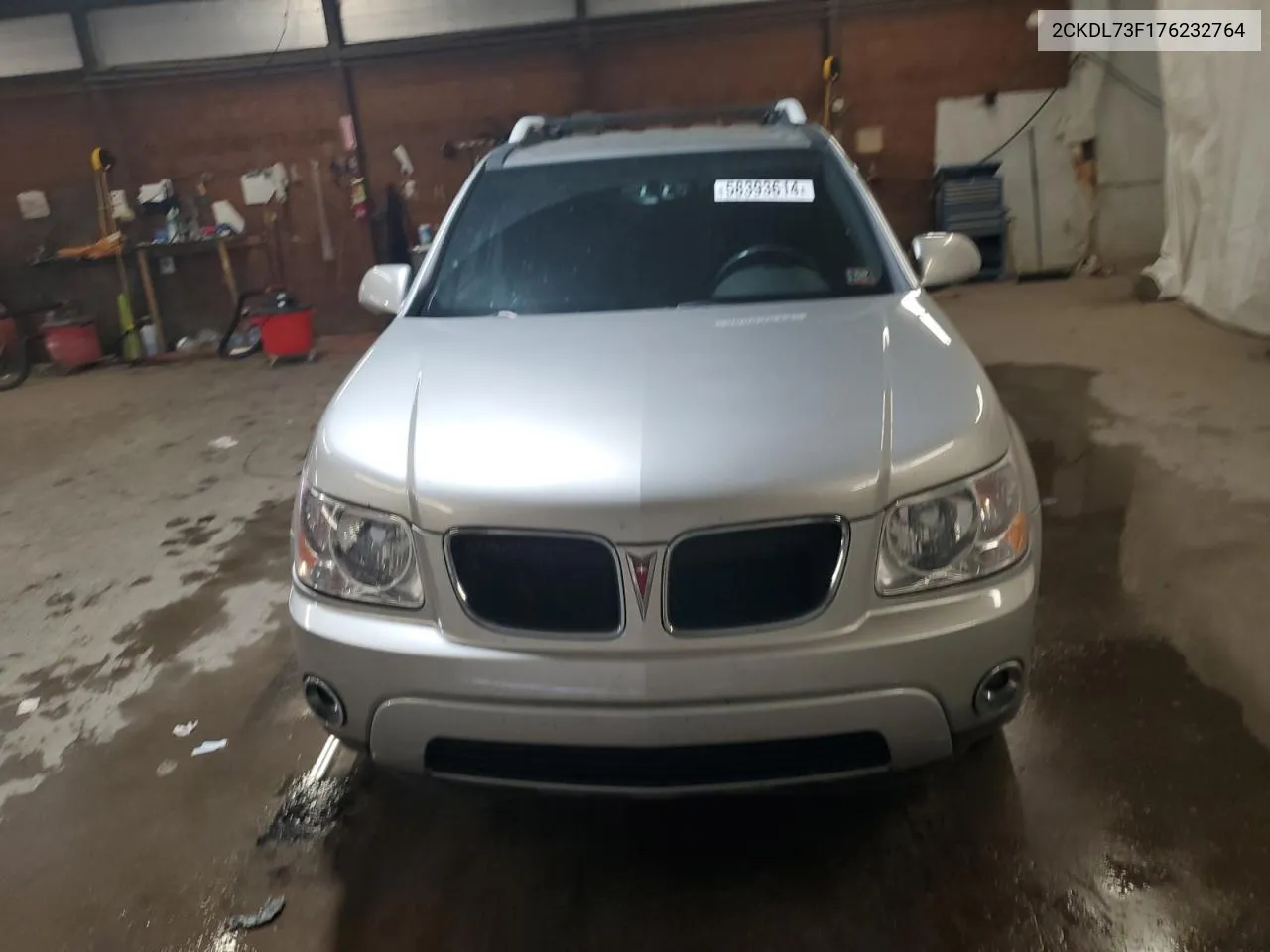 2007 Pontiac Torrent VIN: 2CKDL73F176232764 Lot: 58393614