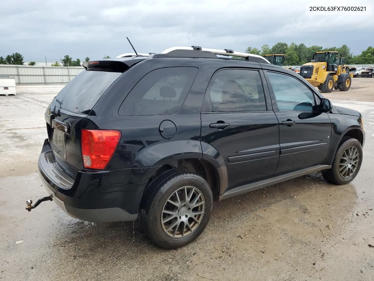 2007 Pontiac Torrent VIN: 2CKDL63FX76002621 Lot: 59072084