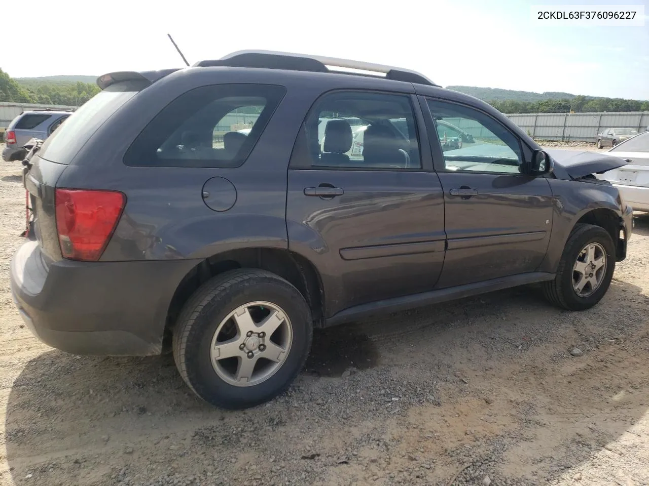 2007 Pontiac Torrent VIN: 2CKDL63F376096227 Lot: 59750164