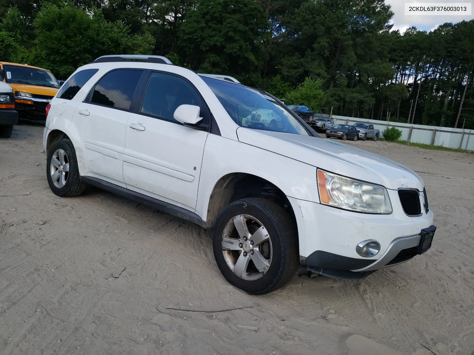 2007 Pontiac Torrent VIN: 2CKDL63F376003013 Lot: 59867084