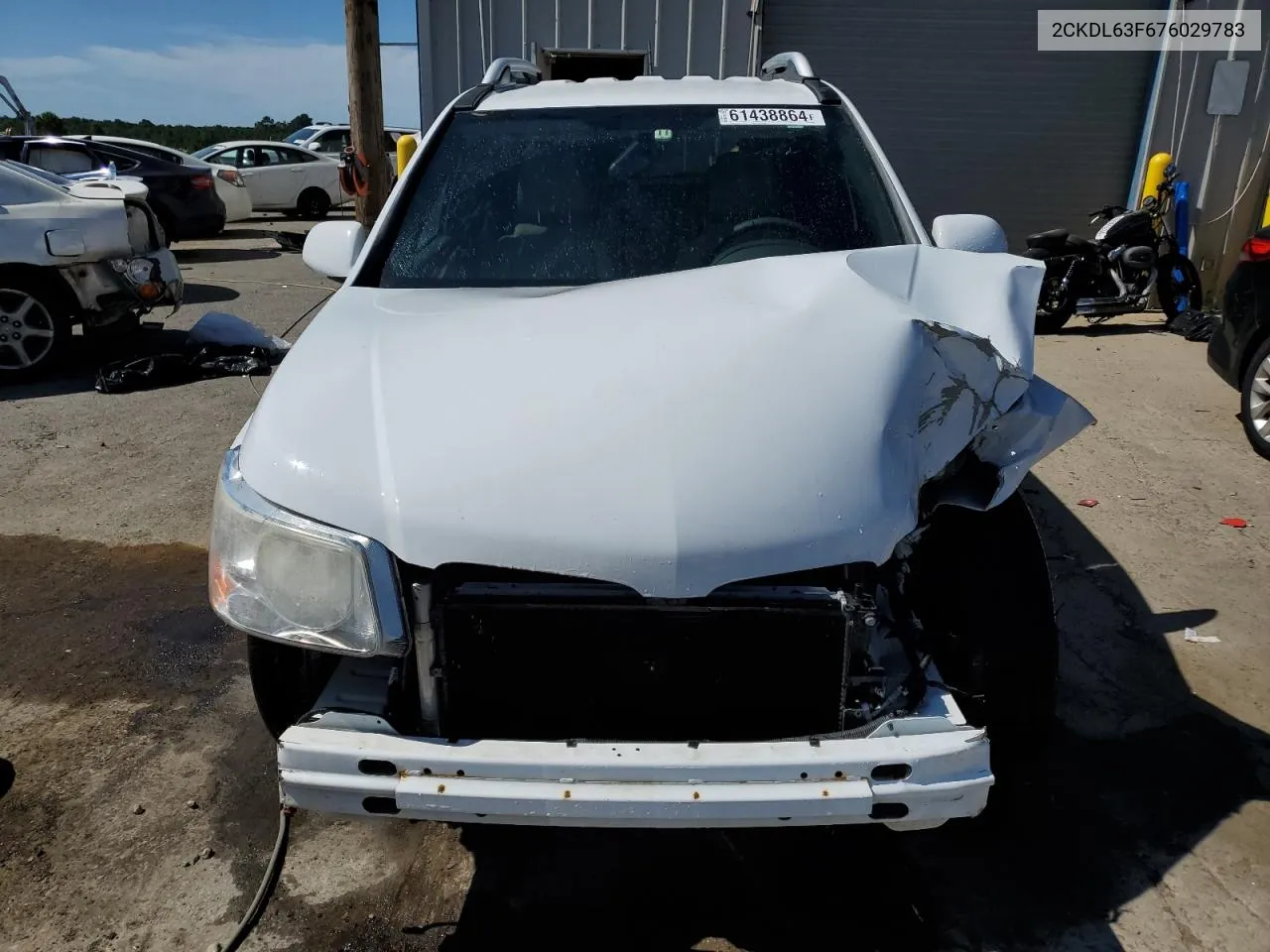 2007 Pontiac Torrent VIN: 2CKDL63F676029783 Lot: 61438864