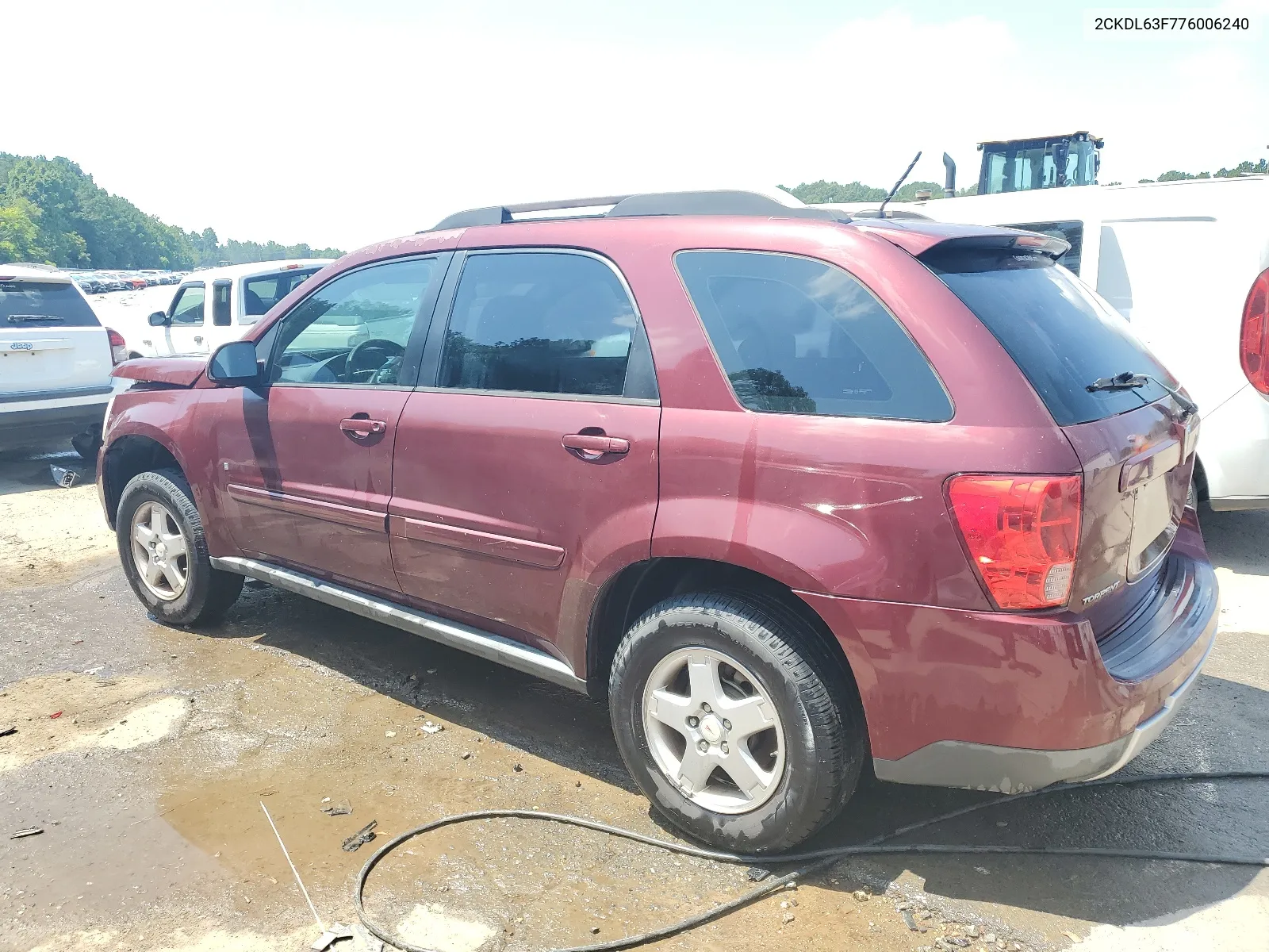 2007 Pontiac Torrent VIN: 2CKDL63F776006240 Lot: 61841054