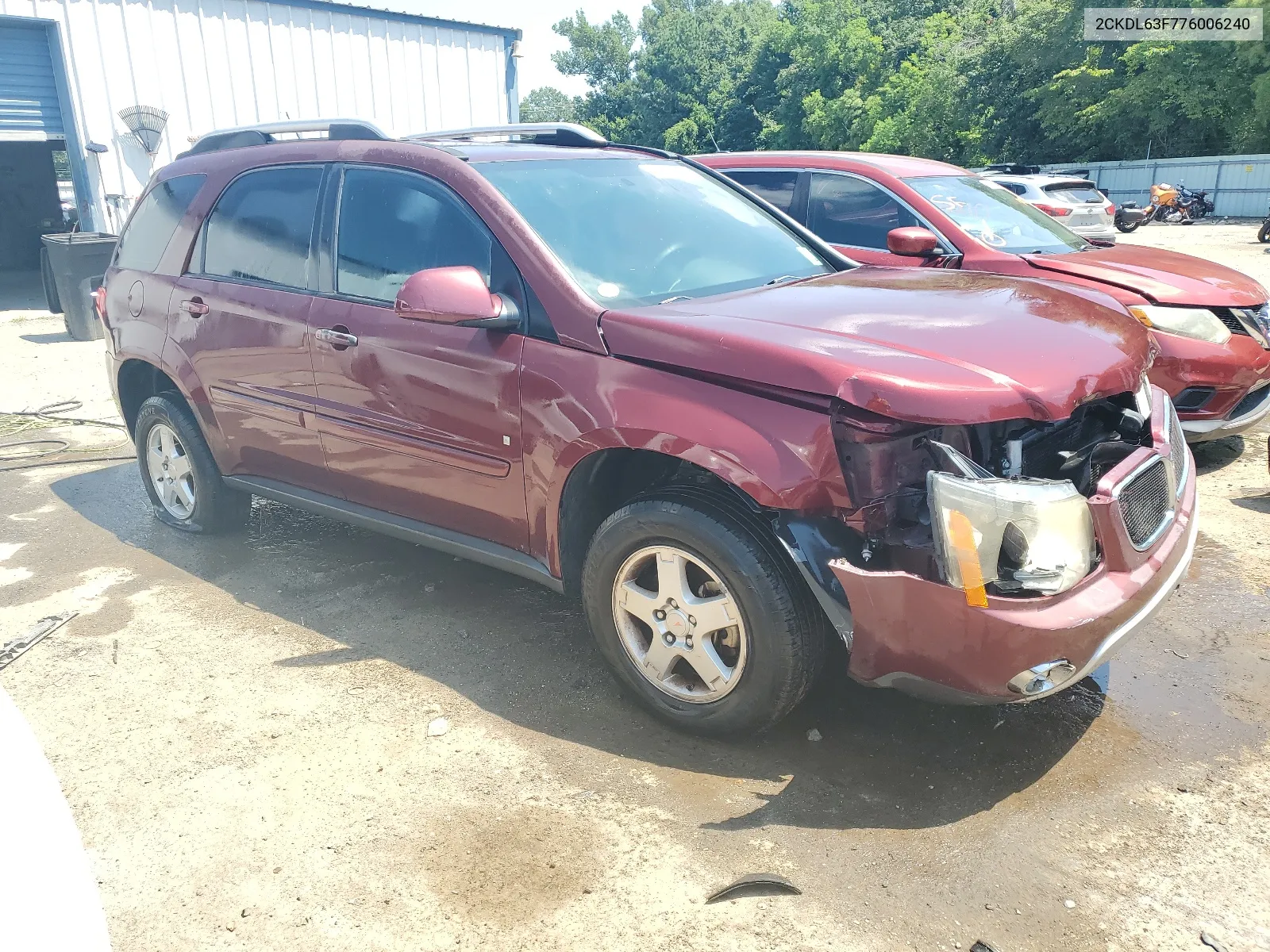 2007 Pontiac Torrent VIN: 2CKDL63F776006240 Lot: 61841054