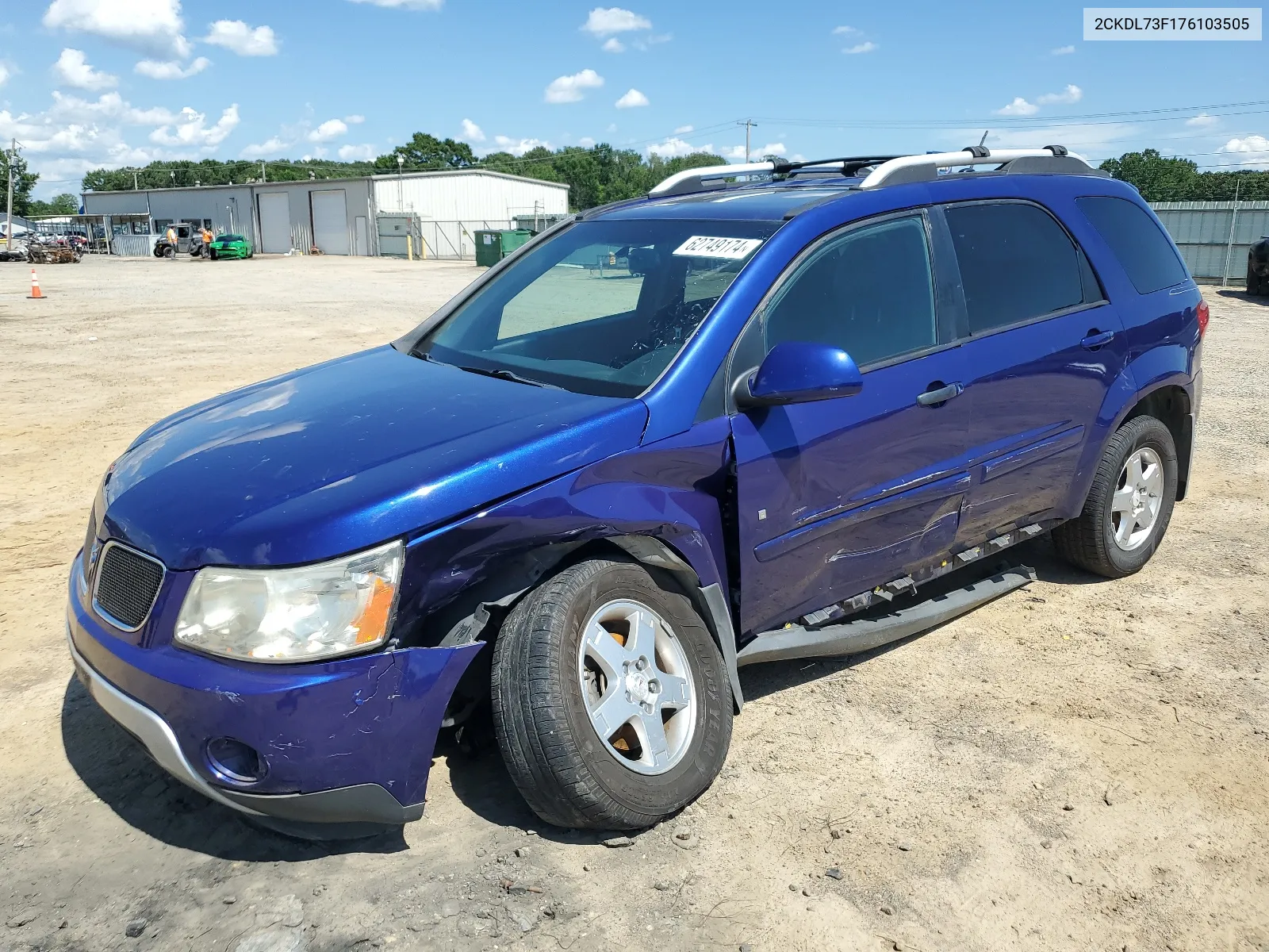 2CKDL73F176103505 2007 Pontiac Torrent