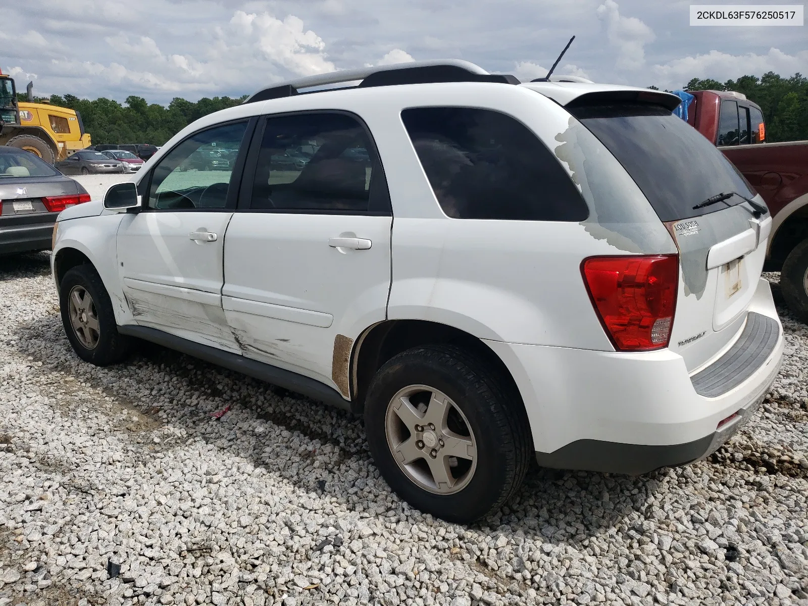 2007 Pontiac Torrent VIN: 2CKDL63F576250517 Lot: 63781904