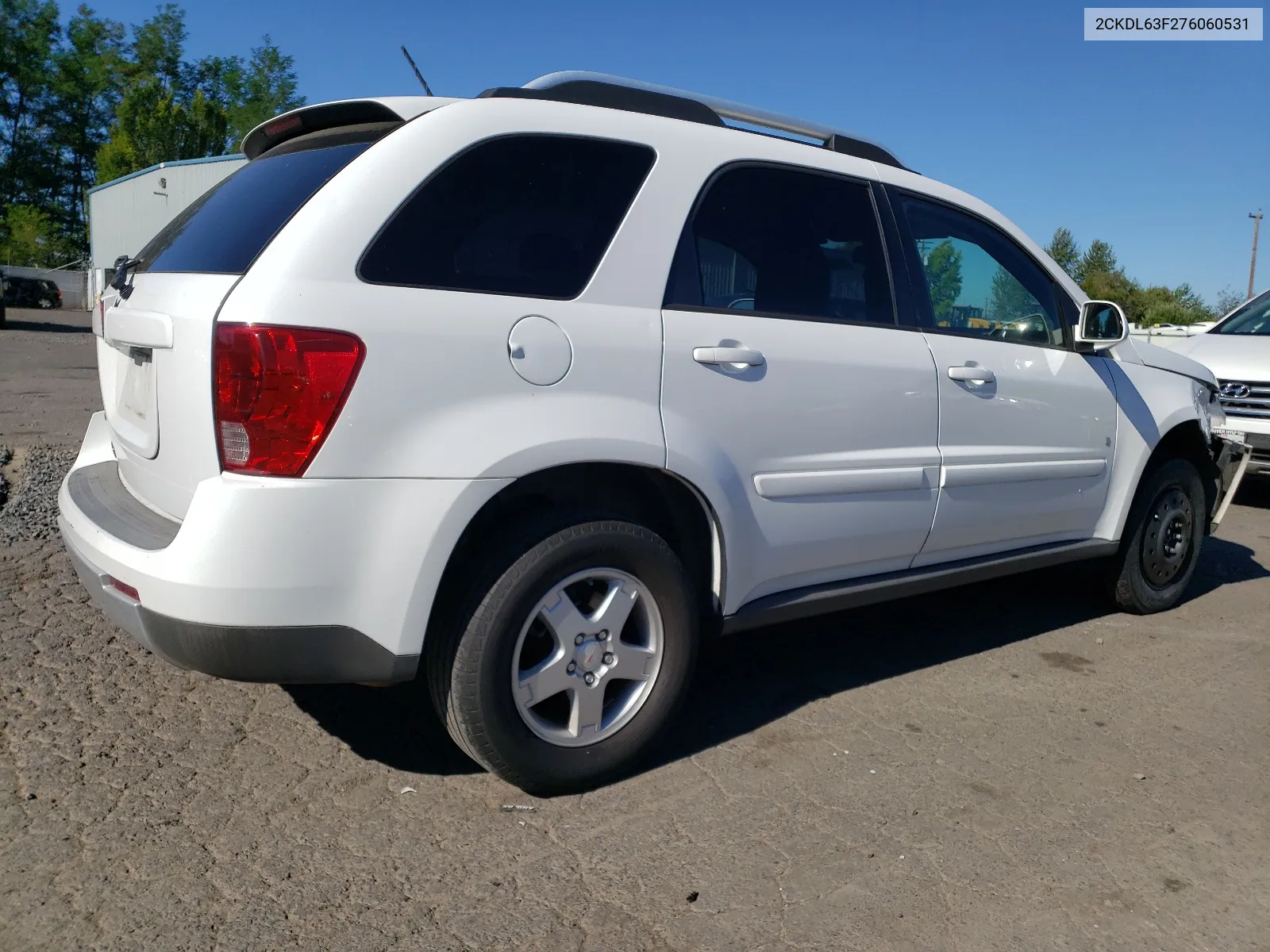 2007 Pontiac Torrent VIN: 2CKDL63F276060531 Lot: 65083394