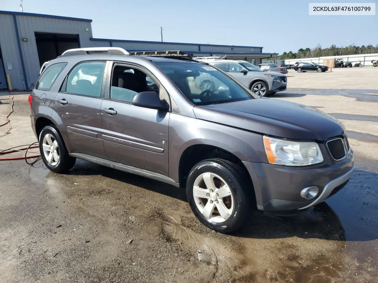 2007 Pontiac Torrent VIN: 2CKDL63F476100799 Lot: 70655824