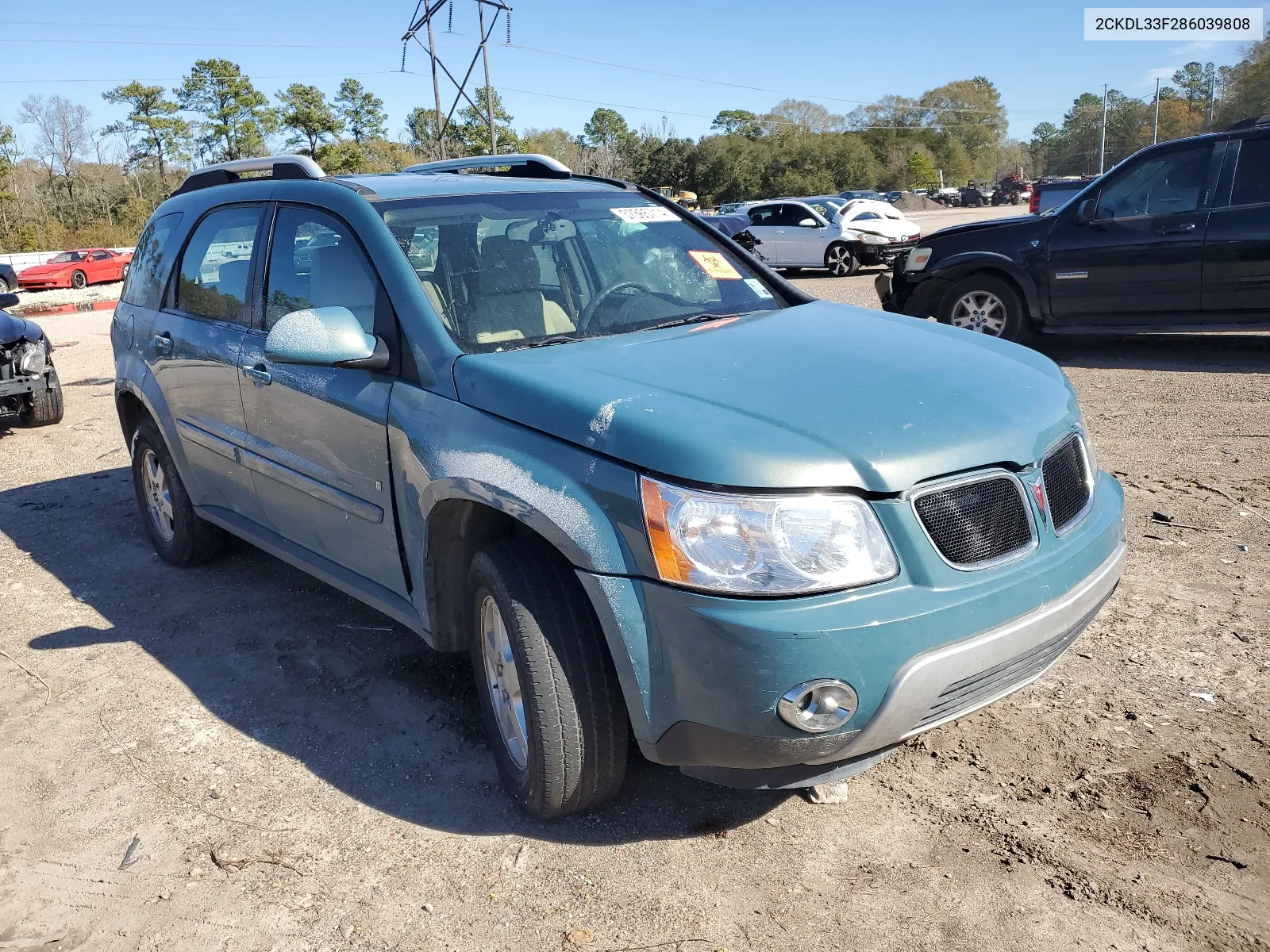 2CKDL33F286039808 2008 Pontiac Torrent