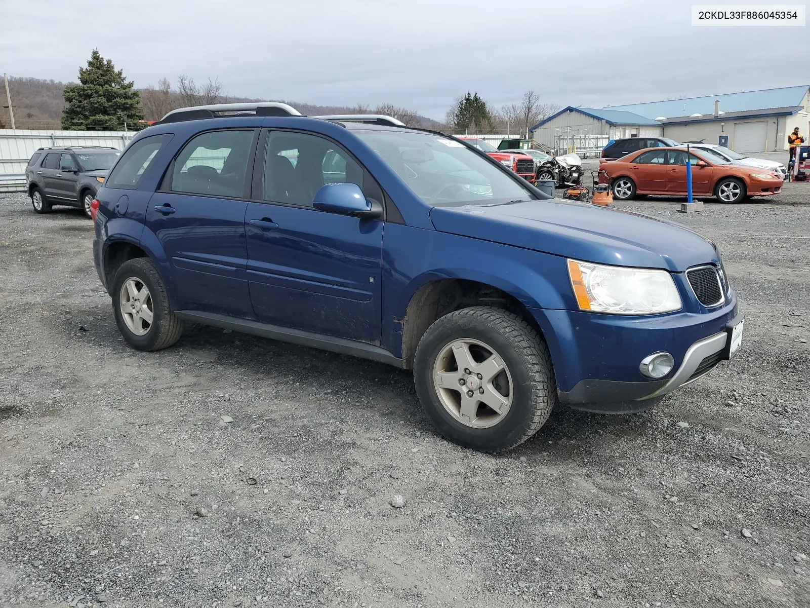 2008 Pontiac Torrent VIN: 2CKDL33F886045354 Lot: 48466204