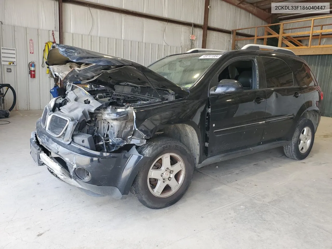 2CKDL33F186040447 2008 Pontiac Torrent