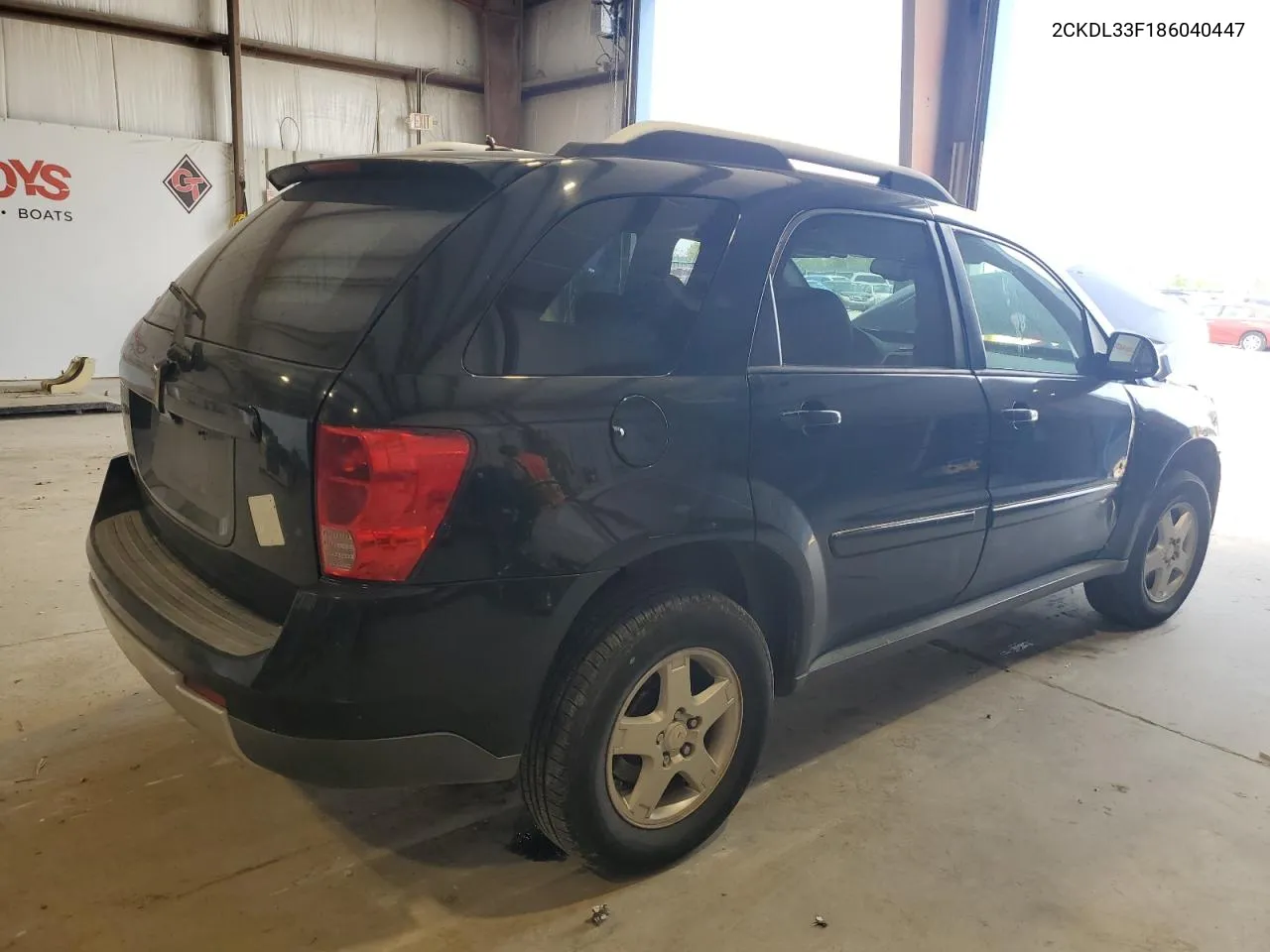 2008 Pontiac Torrent VIN: 2CKDL33F186040447 Lot: 49741884