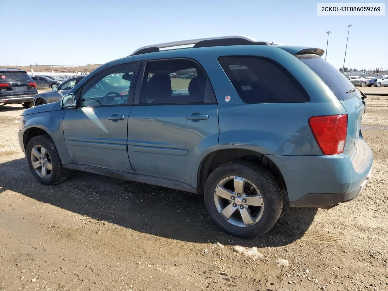 2008 Pontiac Torrent VIN: 2CKDL43F086059769 Lot: 51449334