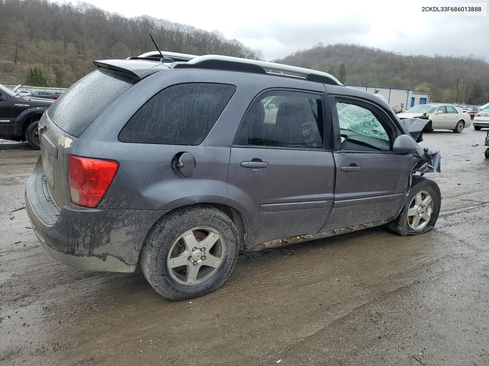 2008 Pontiac Torrent VIN: 2CKDL33F686013888 Lot: 51462554