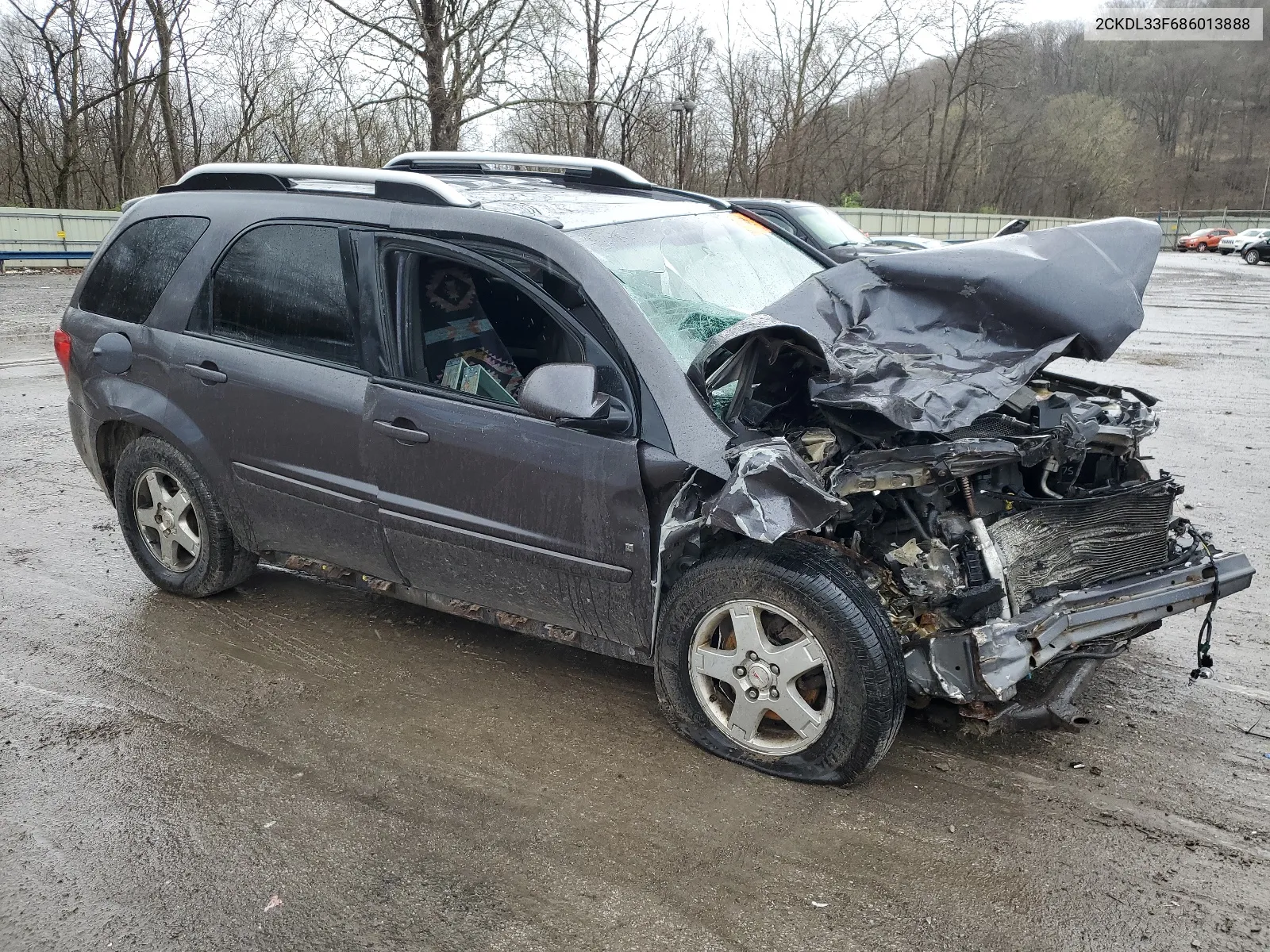 2008 Pontiac Torrent VIN: 2CKDL33F686013888 Lot: 51462554