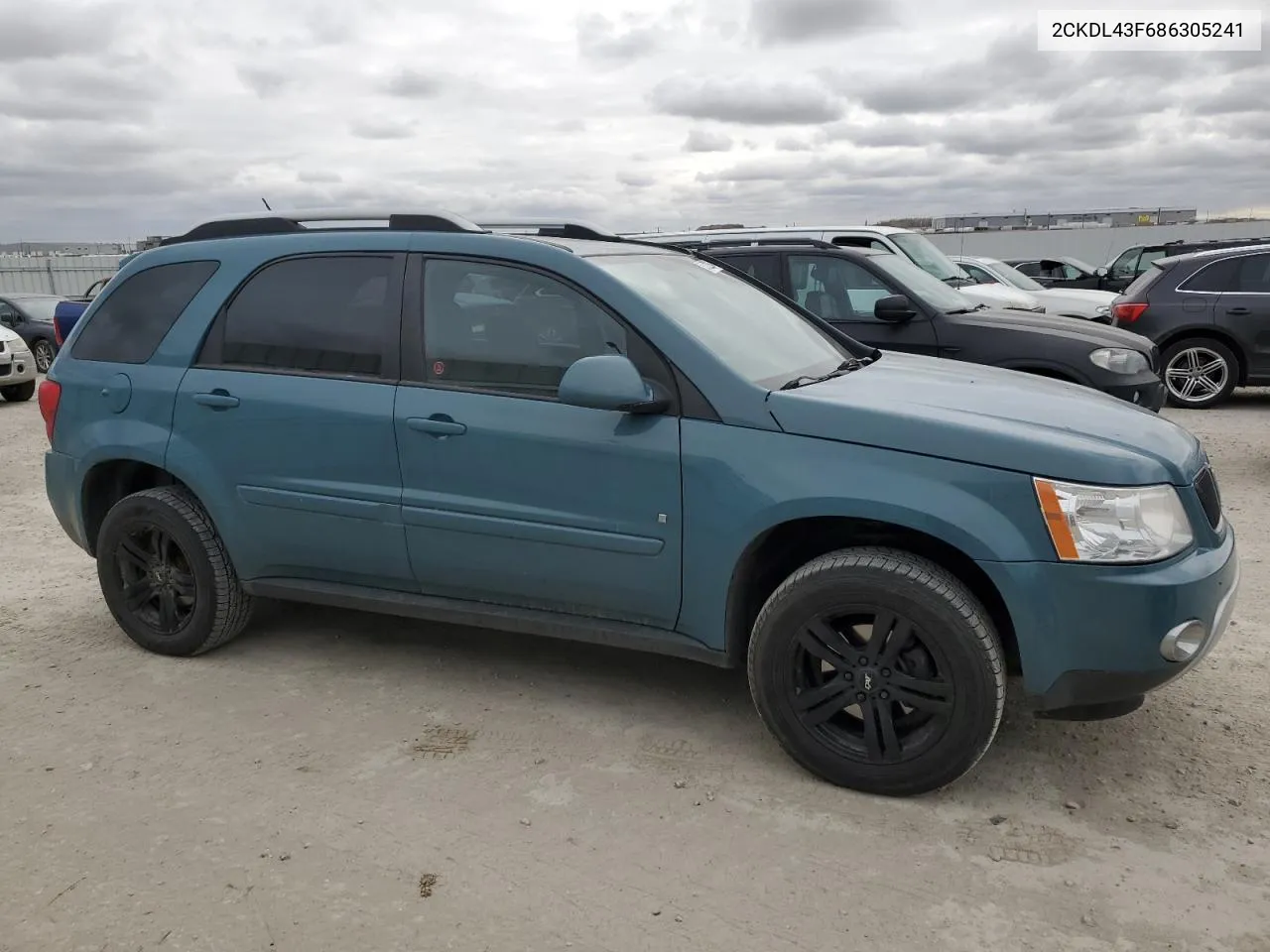 2008 Pontiac Torrent VIN: 2CKDL43F686305241 Lot: 52522294