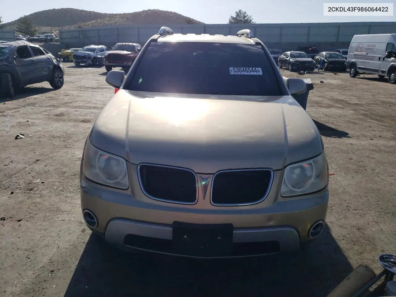 2CKDL43F986064422 2008 Pontiac Torrent