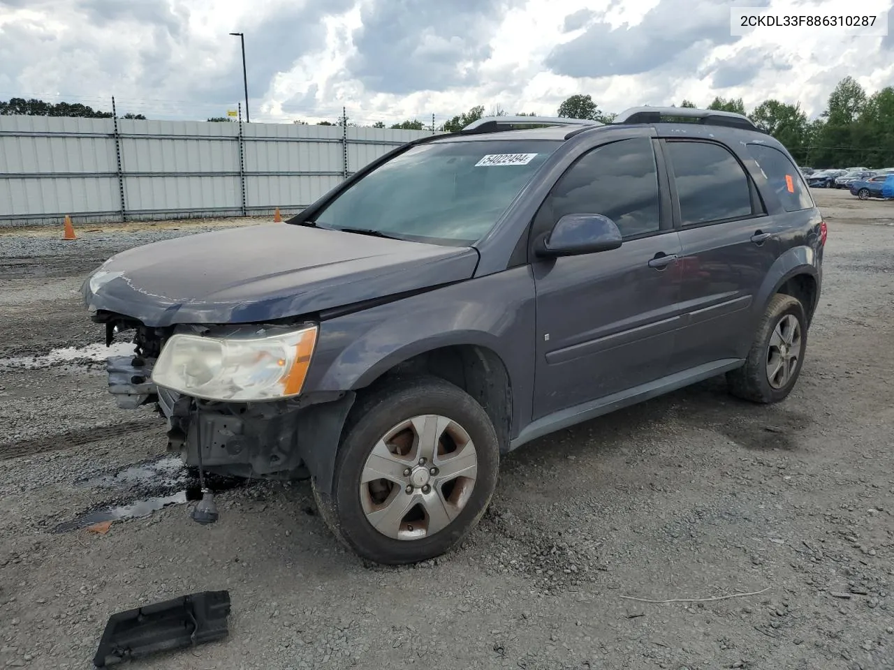 2CKDL33F886310287 2008 Pontiac Torrent