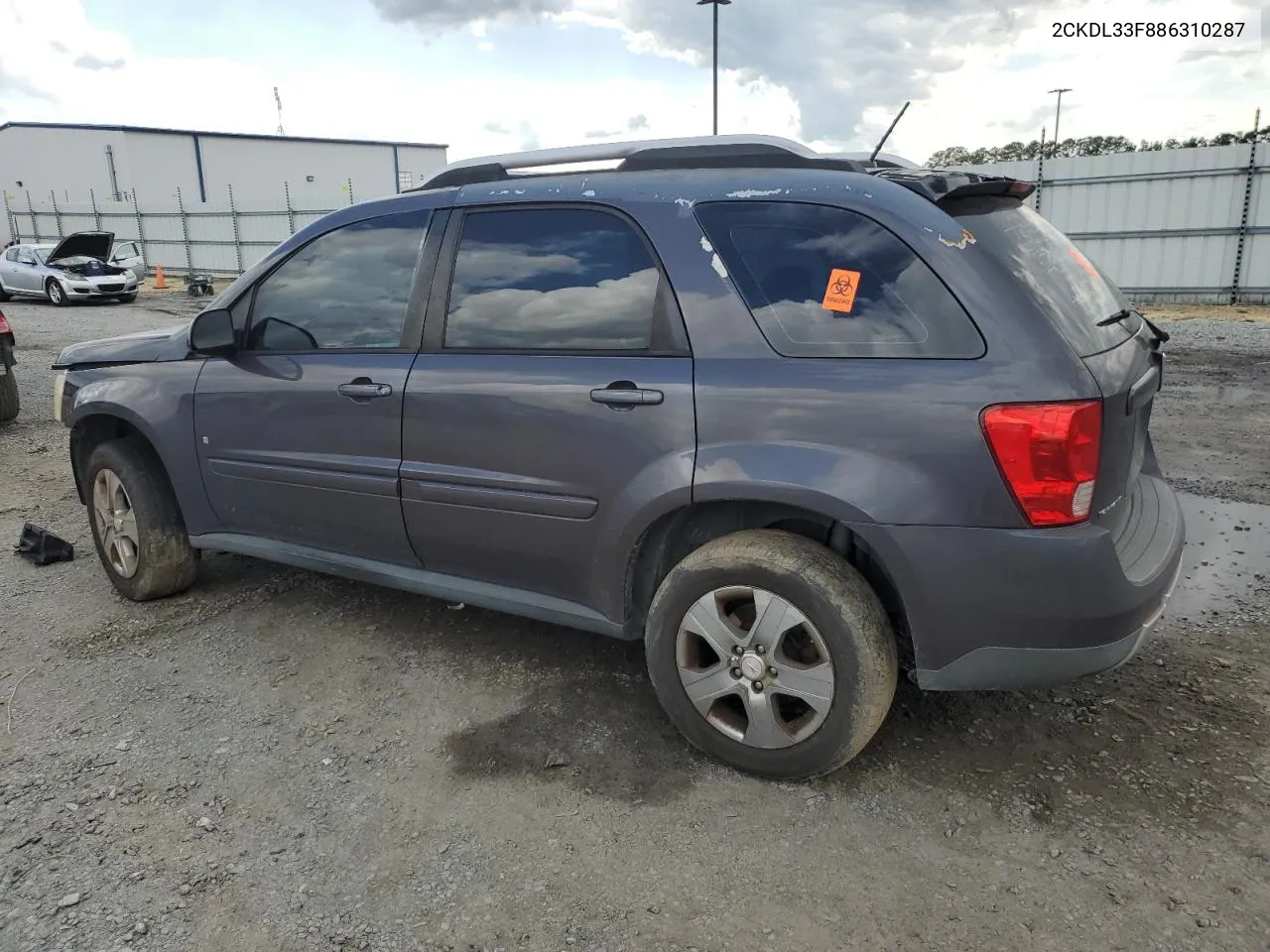 2CKDL33F886310287 2008 Pontiac Torrent