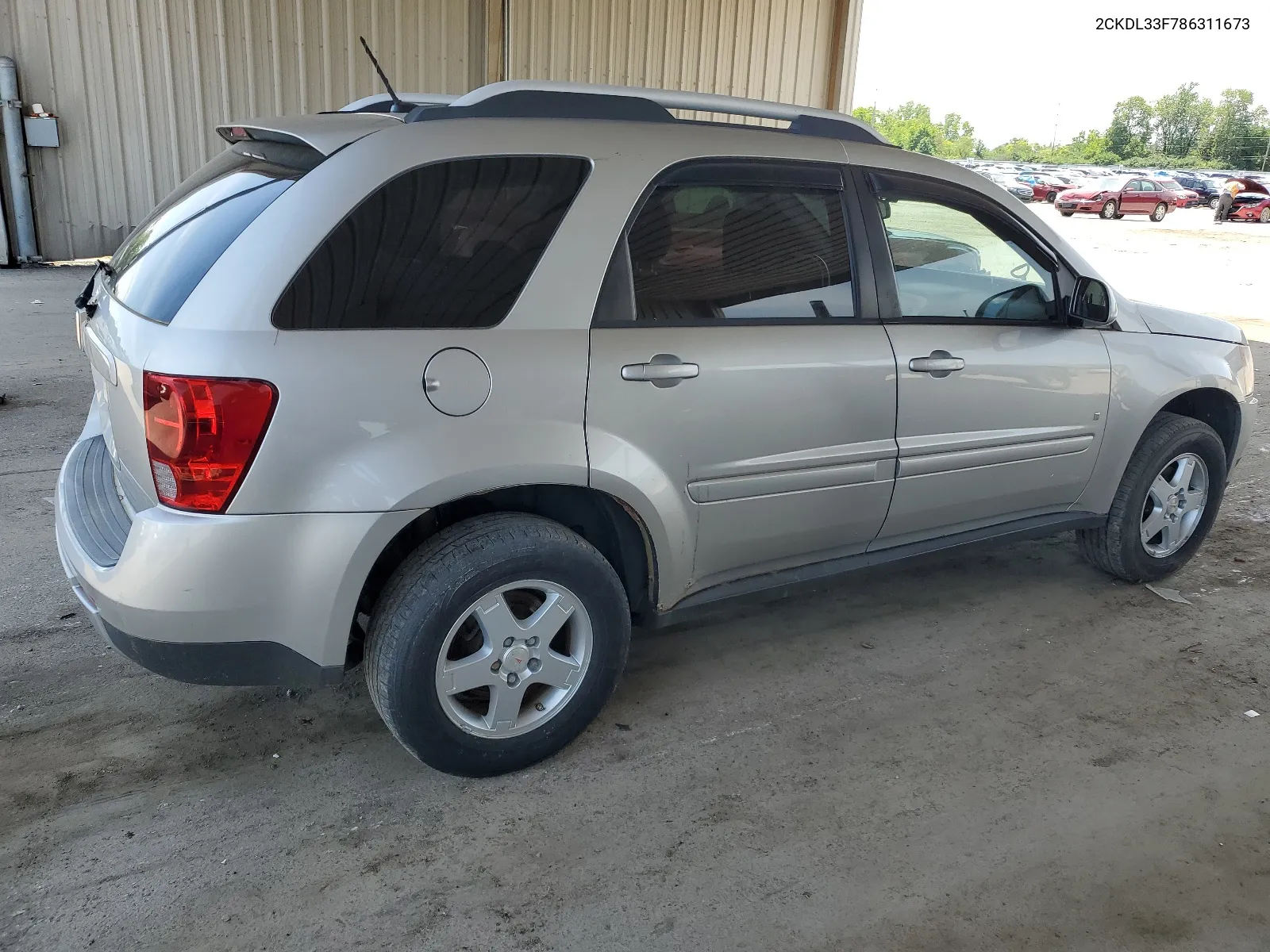 2008 Pontiac Torrent VIN: 2CKDL33F786311673 Lot: 57150754