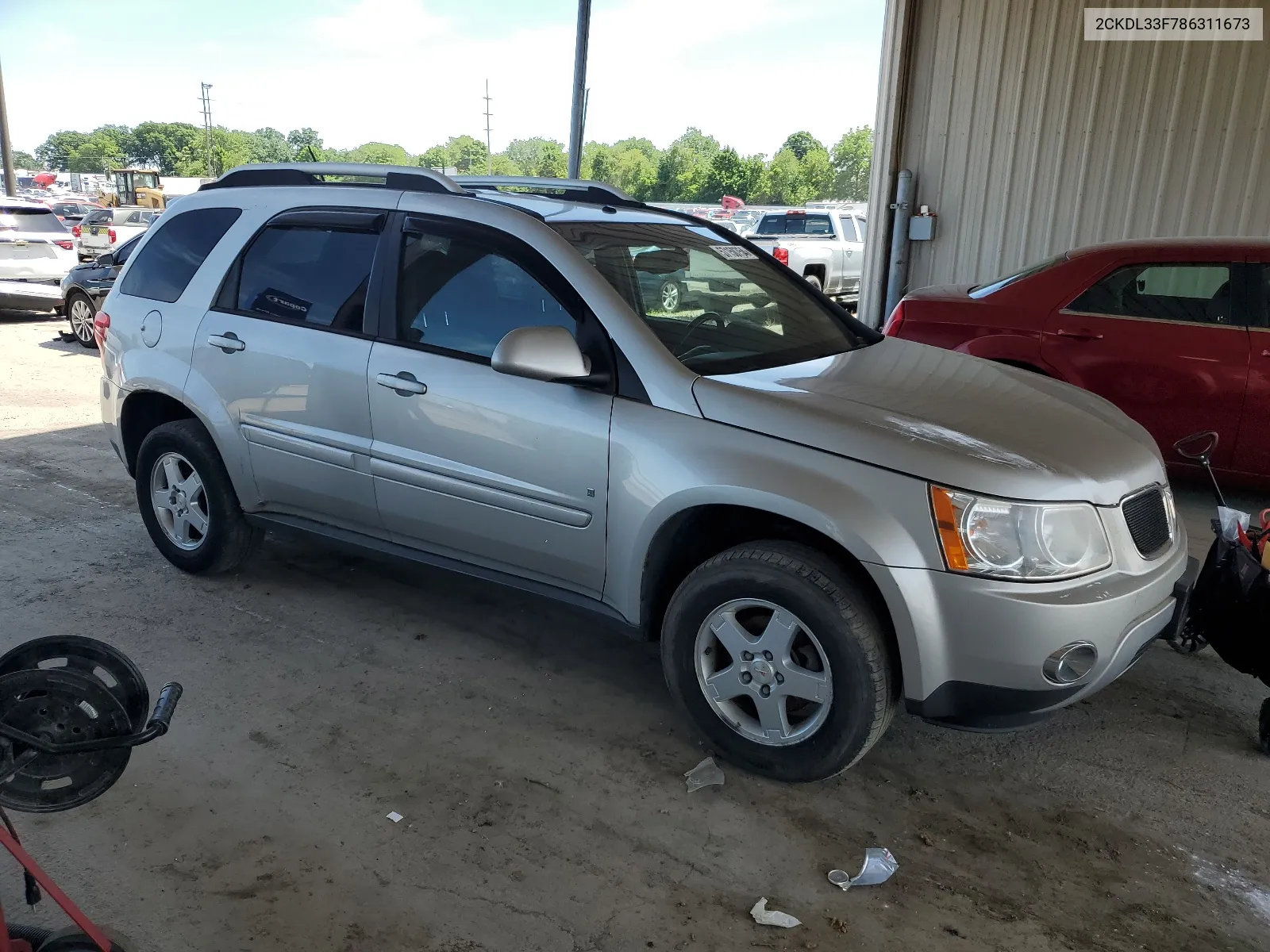 2008 Pontiac Torrent VIN: 2CKDL33F786311673 Lot: 57150754