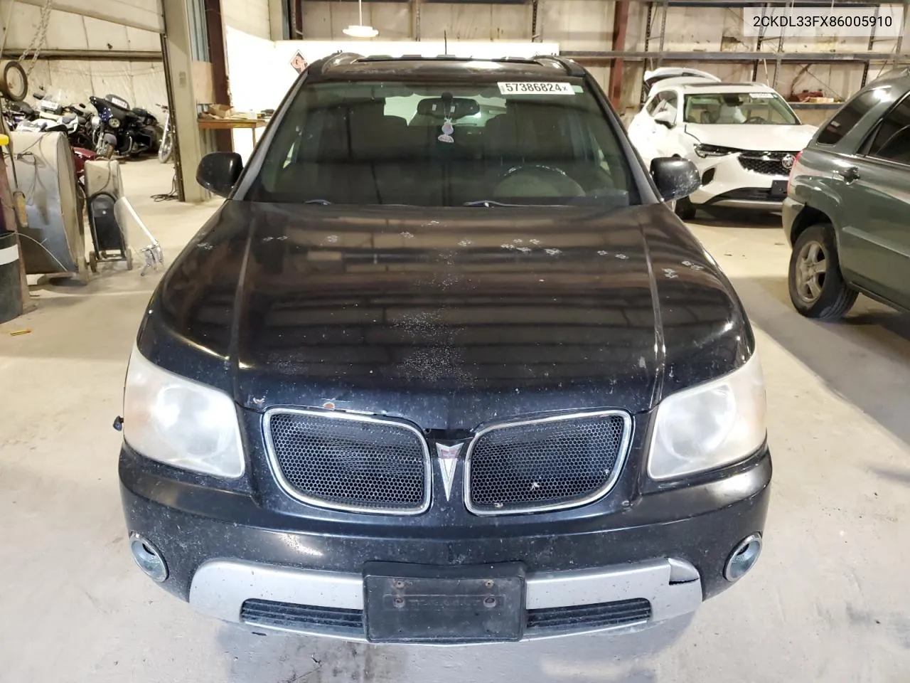 2008 Pontiac Torrent VIN: 2CKDL33FX86005910 Lot: 57386824