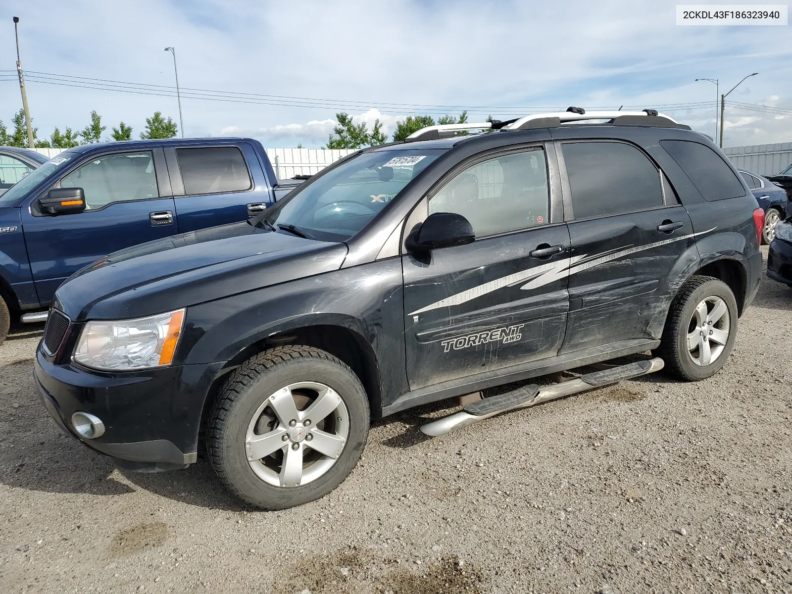 2CKDL43F186323940 2008 Pontiac Torrent