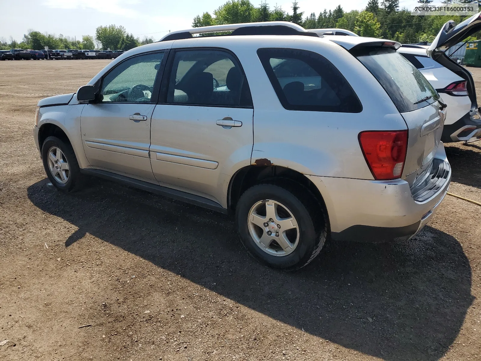 2008 Pontiac Torrent VIN: 2CKDL33F186000353 Lot: 58760234