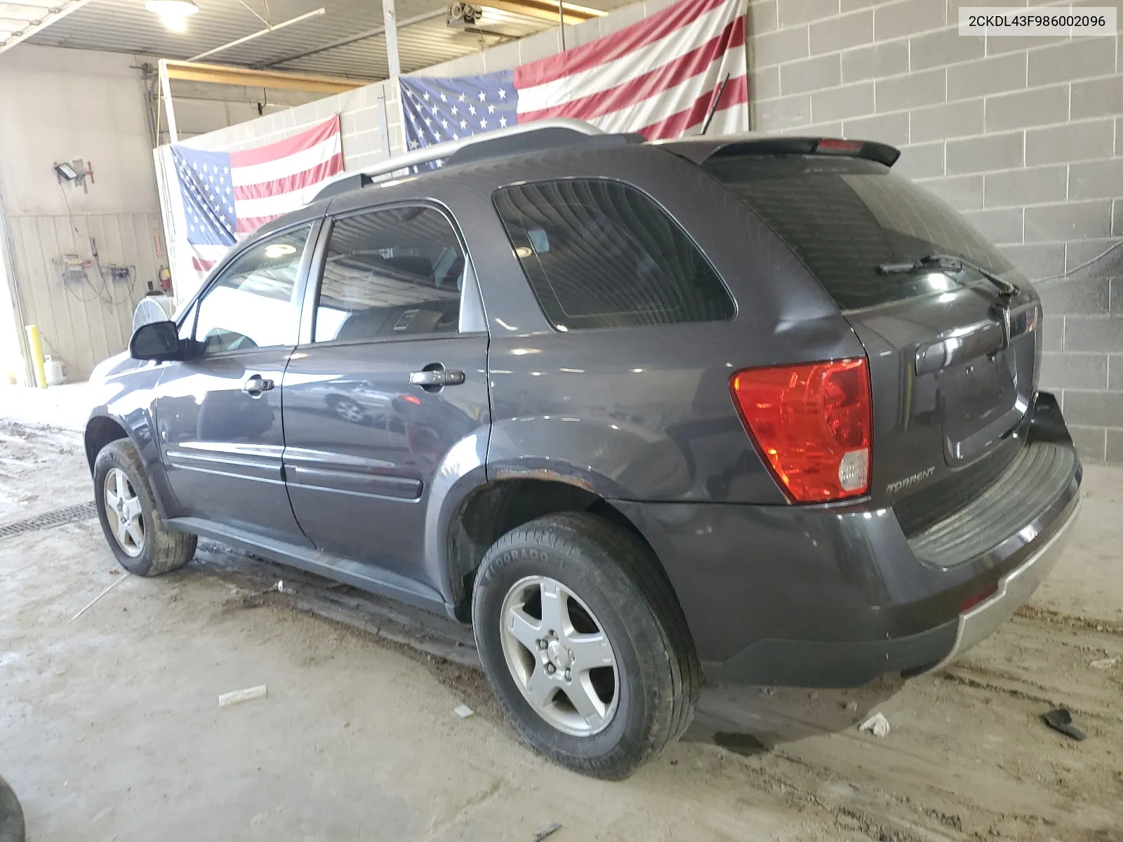 2008 Pontiac Torrent VIN: 2CKDL43F986002096 Lot: 59032434