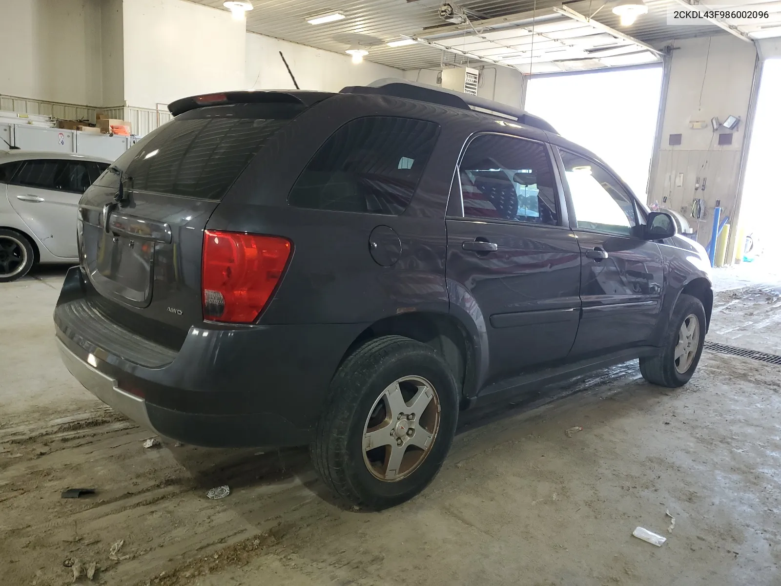 2008 Pontiac Torrent VIN: 2CKDL43F986002096 Lot: 59032434