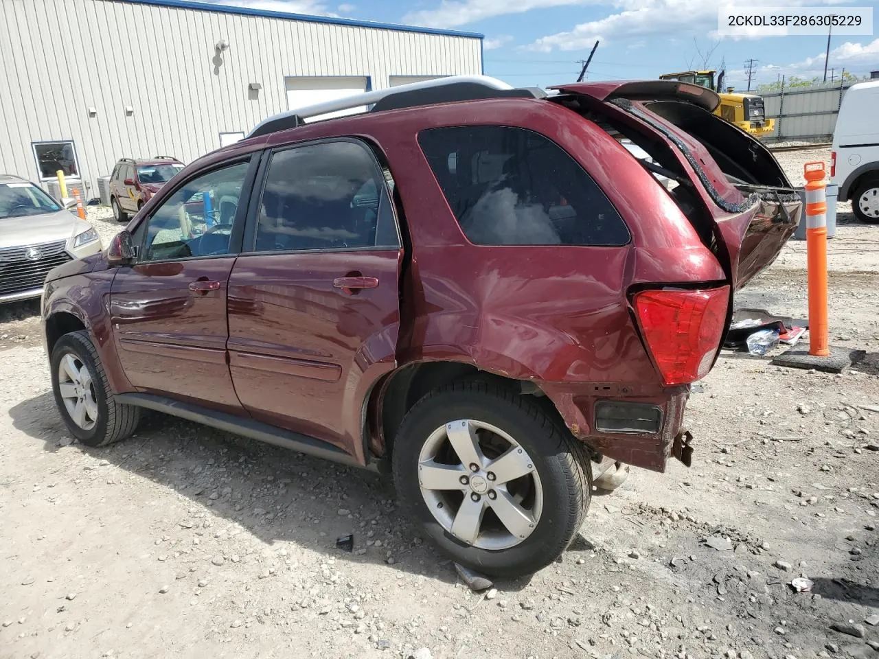 2CKDL33F286305229 2008 Pontiac Torrent