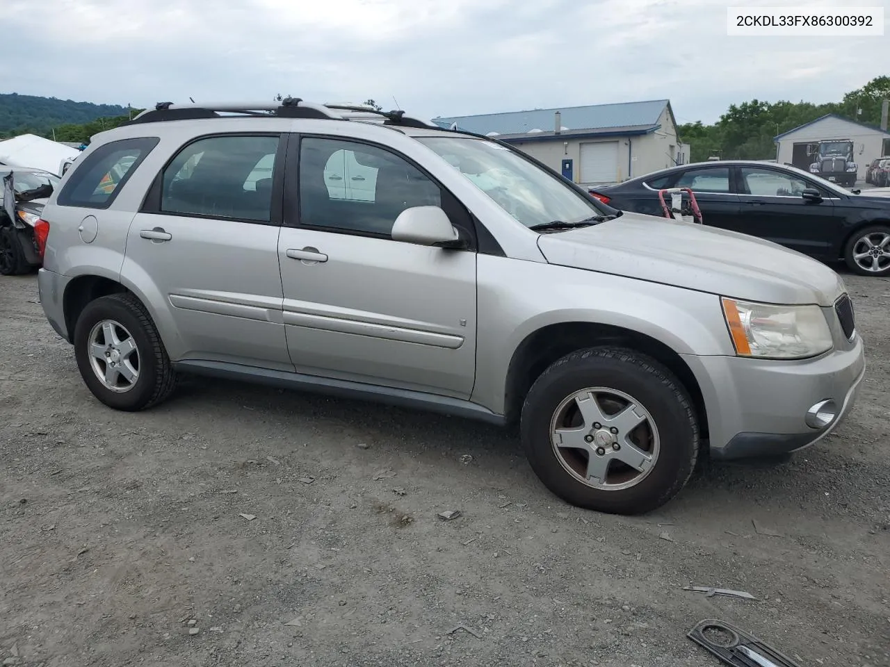 2008 Pontiac Torrent VIN: 2CKDL33FX86300392 Lot: 59297034