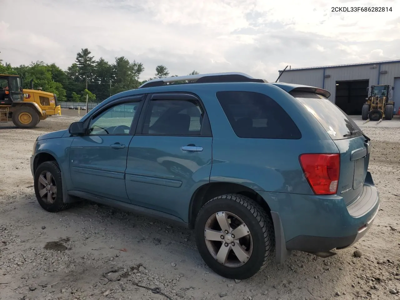 2008 Pontiac Torrent VIN: 2CKDL33F686282814 Lot: 59749584