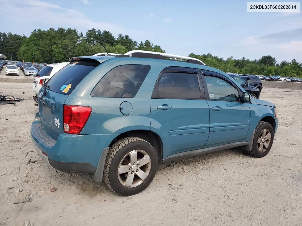 2008 Pontiac Torrent VIN: 2CKDL33F686282814 Lot: 59749584